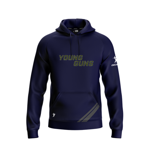 [FOLHSMNV-YXS-LOGO3] Decker Summit Hoodie (Youth XS, Navy, Logo 3)
