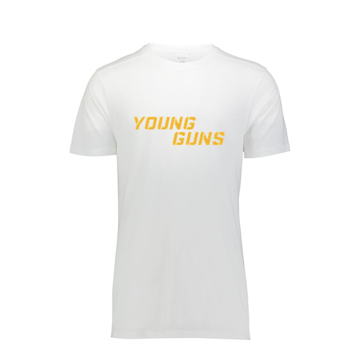 [FTSCUBWH-YS-LOGO1] Decker Youth Tri-Blend T-Shirt - Short Sleeve (Youth S, White, Logo 1)