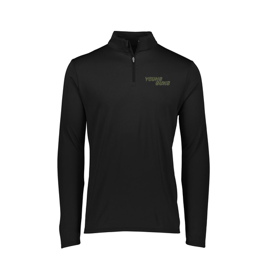 [FTLQFLBK-FAXS-LOGO3] Decker Women's Flex-Lite 1/4 Zip Shirt (Female Adult XS, Black, Logo 3)