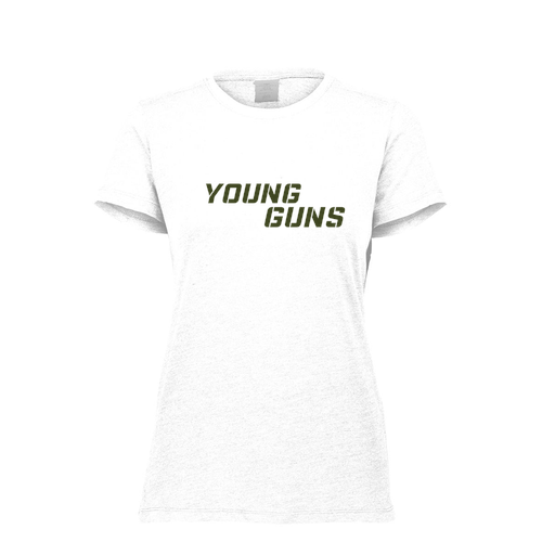 [FTSCUBWH-FAXS-LOGO3] Decker Women's Tri-Blend T-Shirt - Short Sleeve (Female Adult XS, White, Logo 3)