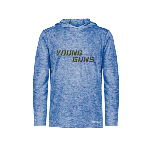 [FOLHCGRY-AS-LOGO3] Decker Men's Charge Hoodie (Adult S, Royal, Logo 3)